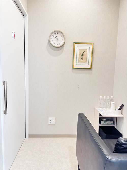 完全個室での院内下剤内服に対応