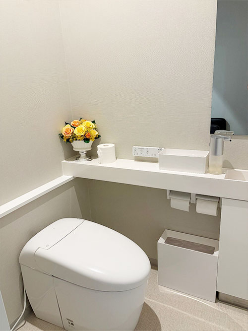 完全個室での院内下剤内服に対応